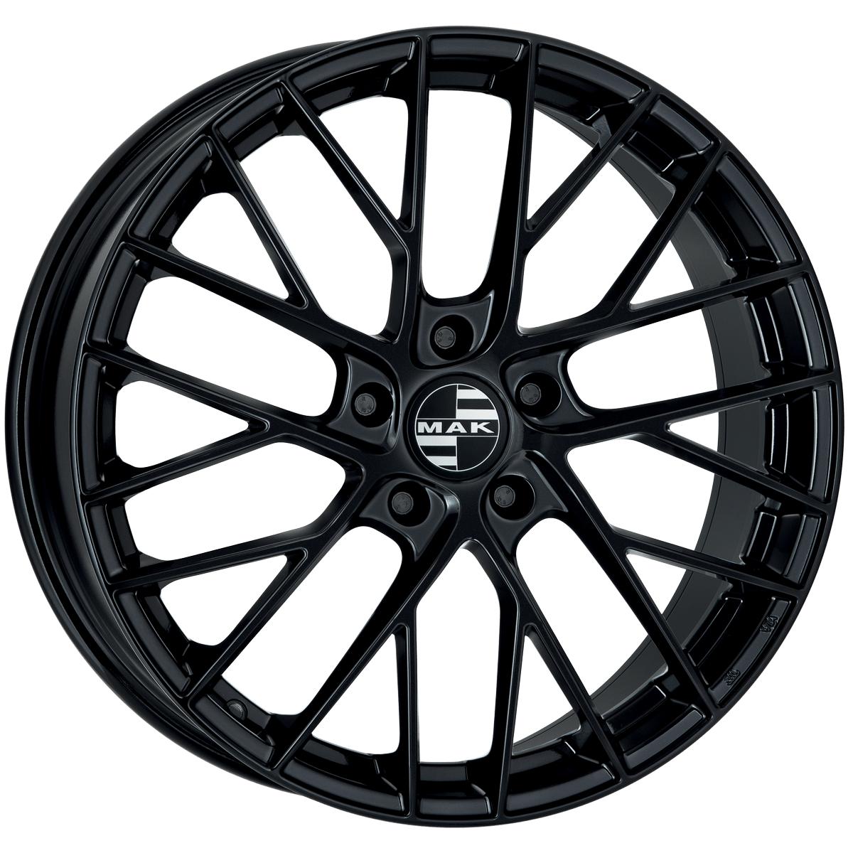 Литые диски MAK Monaco 8.5x19 5/112 ET39 d-66.45 Gloss Black (F8590MFGB39WS2X)