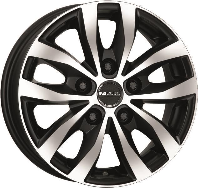 Литые диски MAK Load 5 3 7.0x17 5/160 ET55 d-65.1 Ice Black (F70705D3IB55TG)