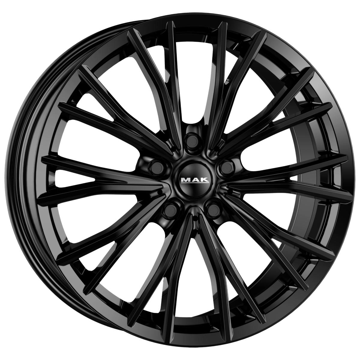 Литые диски MAK Mark 8.0x19 5/112 ET30 d-66.6 Gloss Black (F8090MKGB30WSX)