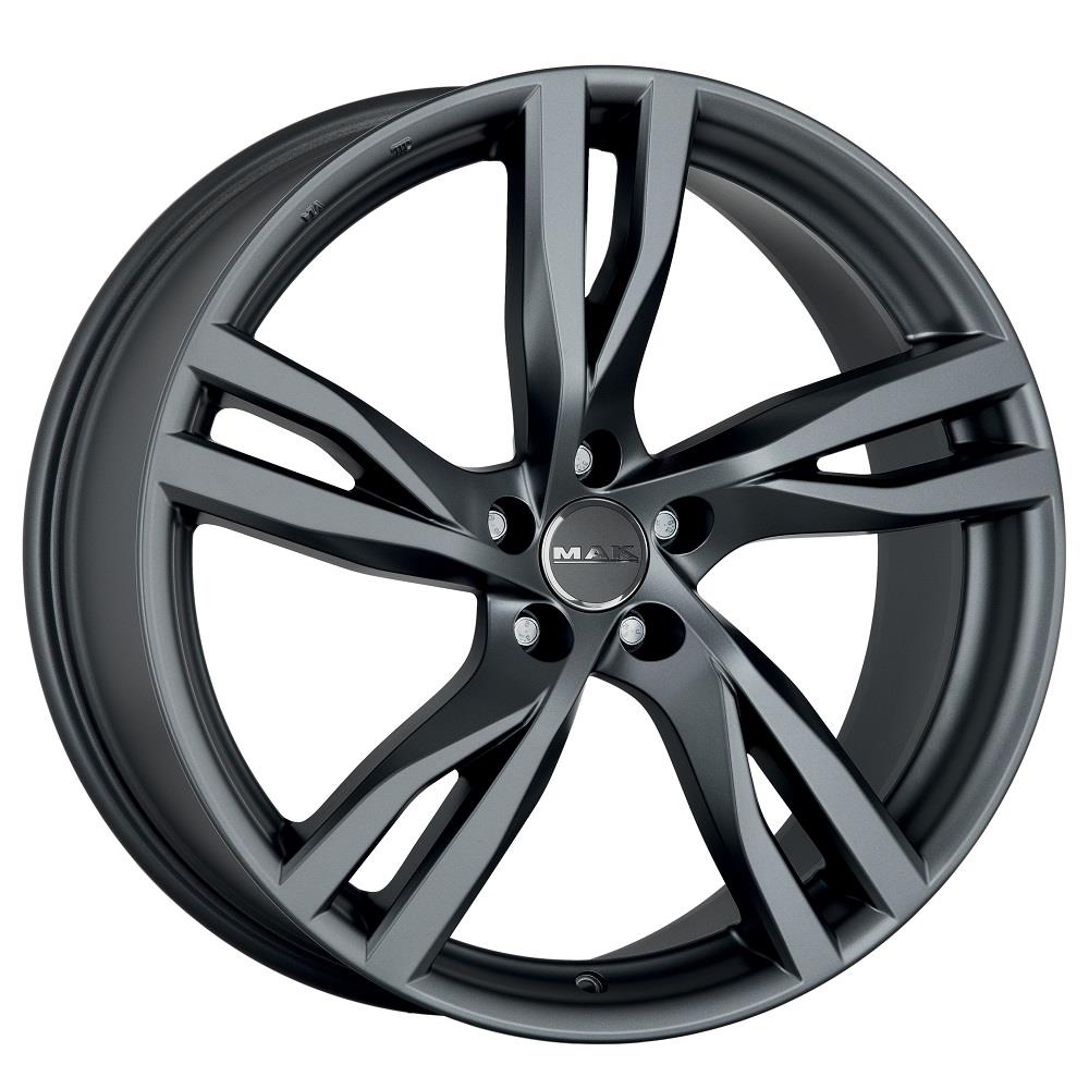 Литые диски MAK Stockholm 8.0x18 5/112 ET50 d-57.1 Matt Titan (F8080KSMT50WE4X)