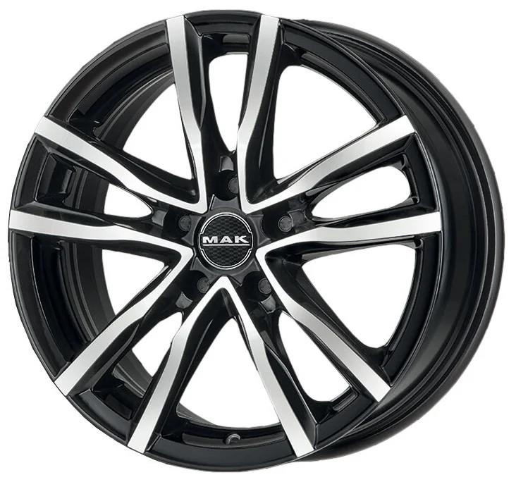 Литые диски MAK Milano 7.0x17 5/114.3 ET48 d-76 Black Mirror (F7070MIBM48F3)