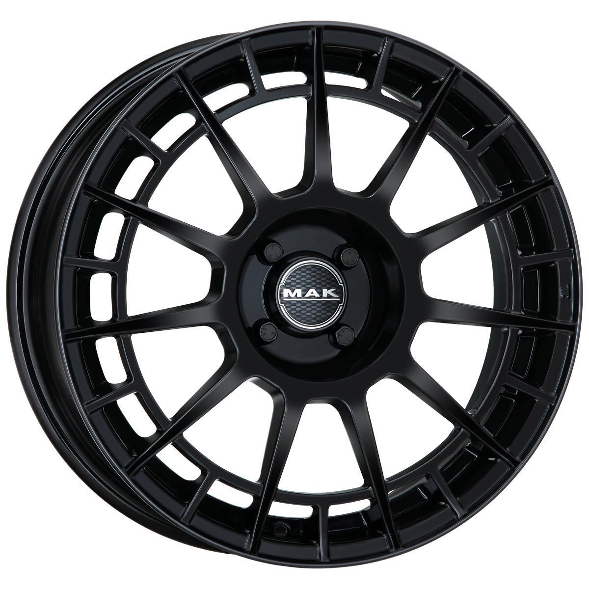 Литые диски MAK NTT 7.0x17 5/114.3 ET35 d-76 Gloss Black (F7070TNGB35F)