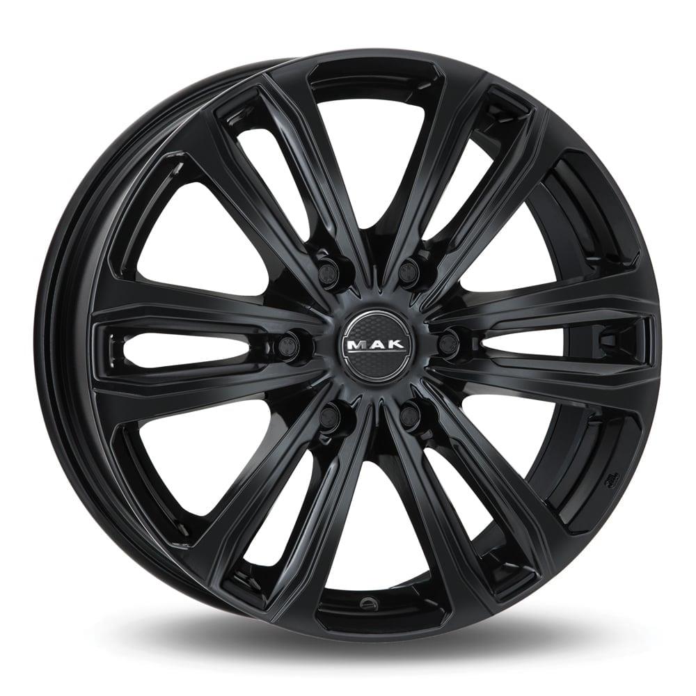 Литые диски MAK Safari 6 8.0x18 6/139.7 ET30 d-100.1 Gloss Black (F8080AF6GB30VU)