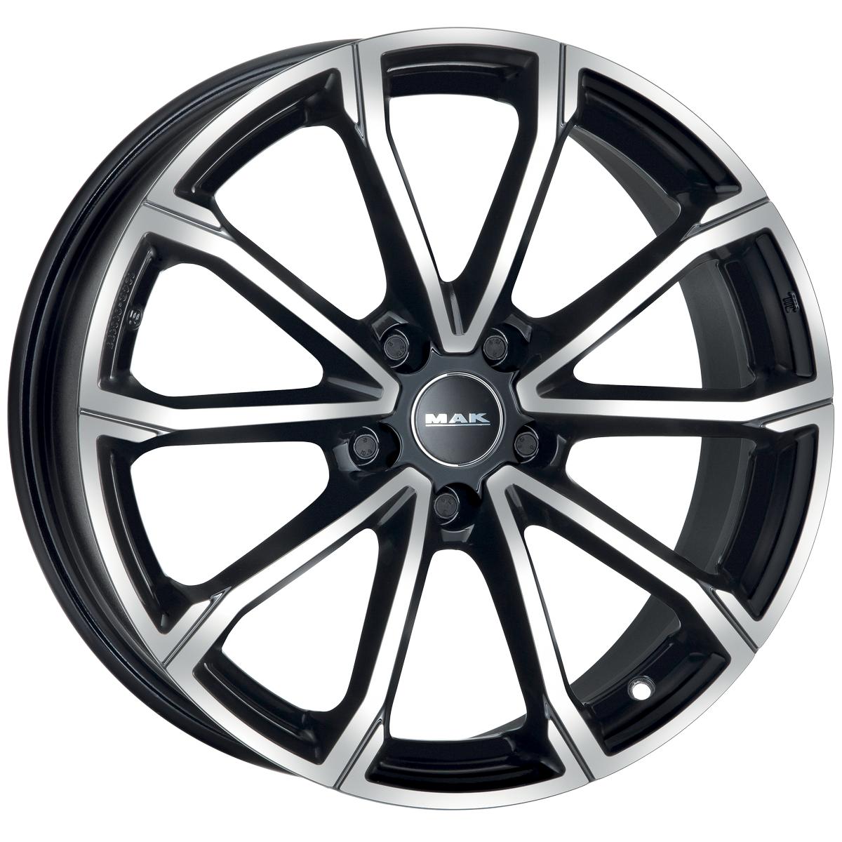 Литые диски MAK DaVinci 7.0x18 5/112 ET43 d-57.1 Black Mirror (F7080BRBM43VE3X)