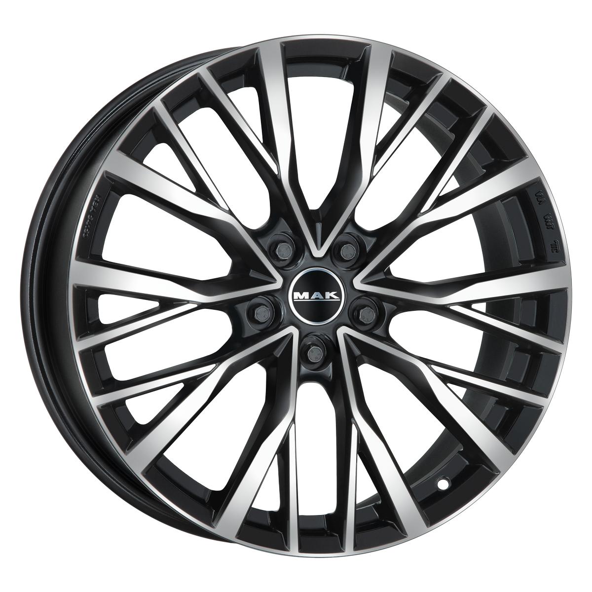 Литые диски MAK Kent 8.5x20 5/108 ET42 d-63.4 Black Mirror (F8520KEBM42GD2X)