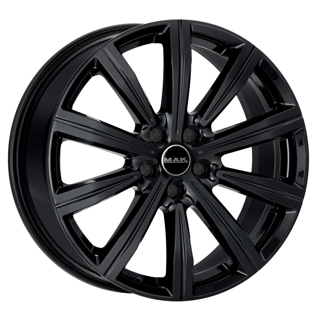 Литые диски MAK Birmingham 9.5x22 5/120 ET42.5 d-72.6 Gloss Black (F9522IRGB43IRX)