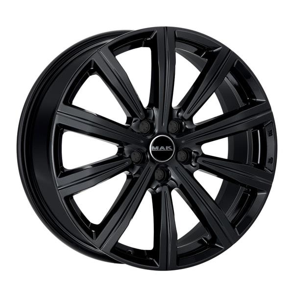 Литые диски MAK Birmingham 9.5x22 5/120 ET43 d-72.6 Gloss Black (F9522IRGB43IR3)