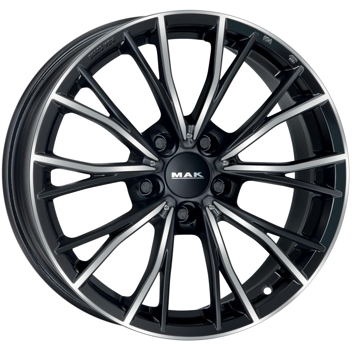 Литые диски MAK Mark 8.0x18 5/112 ET54 d-66.6 Black Mirror (F8080MKBM54WS6X)