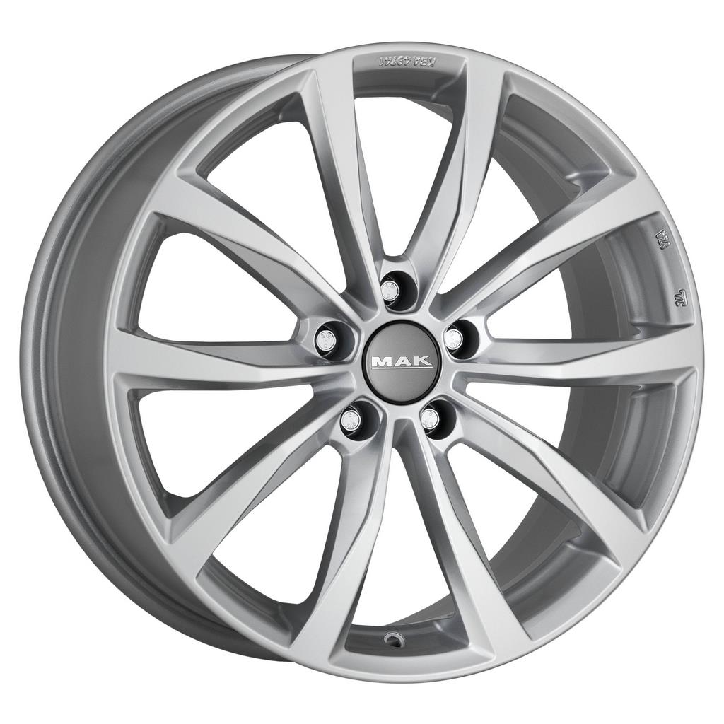 Литые диски MAK Wolf 7.5x18 5/114.3 ET48 d-76 Silver (F7580WFSI48F3)