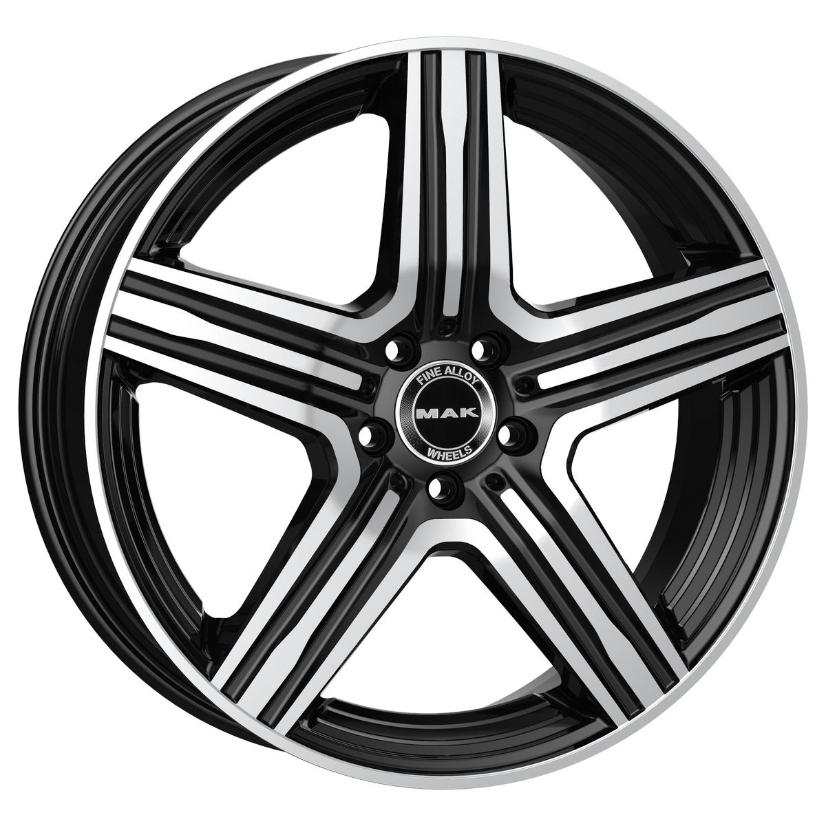 Литые диски MAK Lewis 8.0x18 5/112 ET50 d-66.6 Black Mirror (F8080EWBM50WS5X)