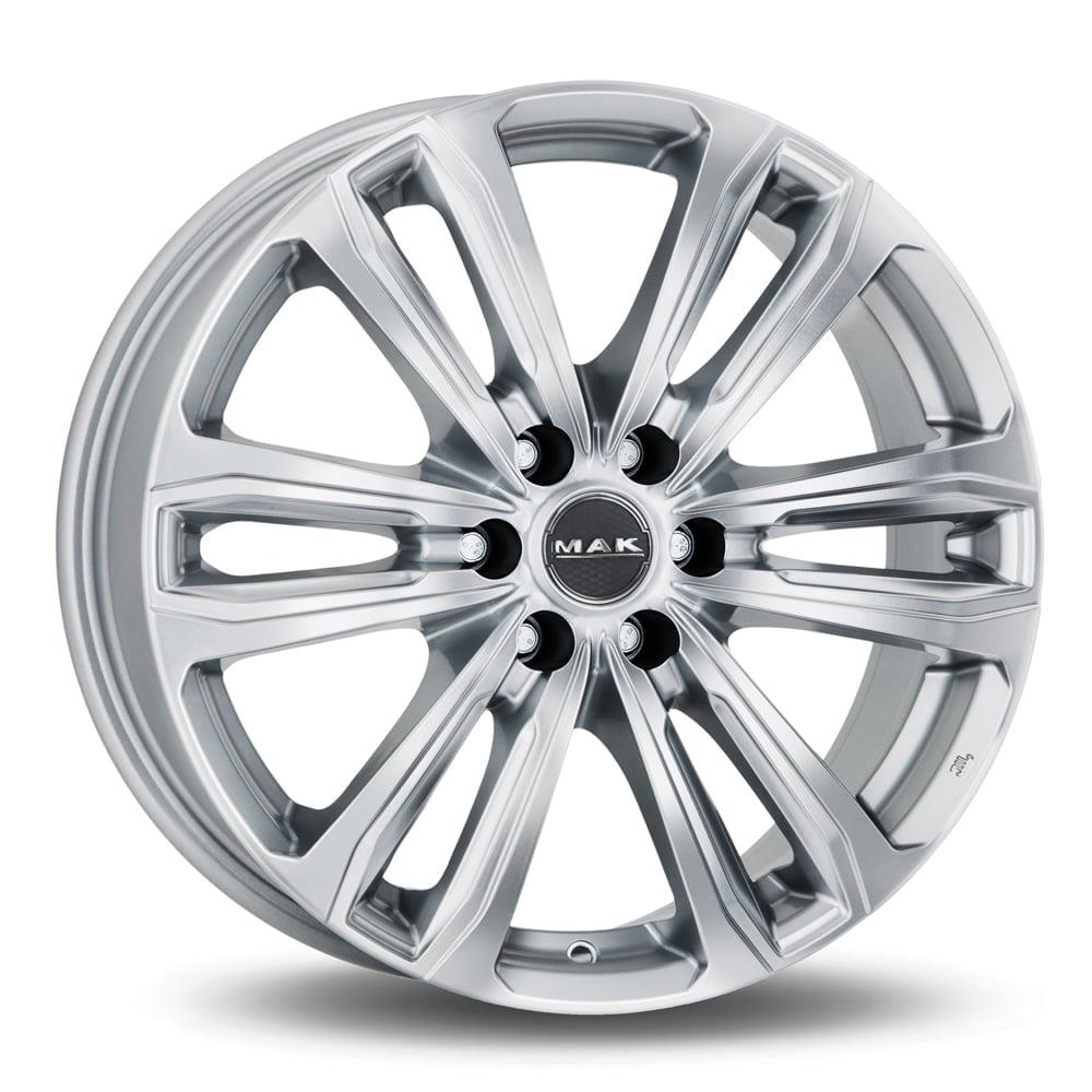 Литые диски MAK Safari 6 8.0x18 6/139.7 ET30 d-100.1 Silver (F8080AF6SI30VU)