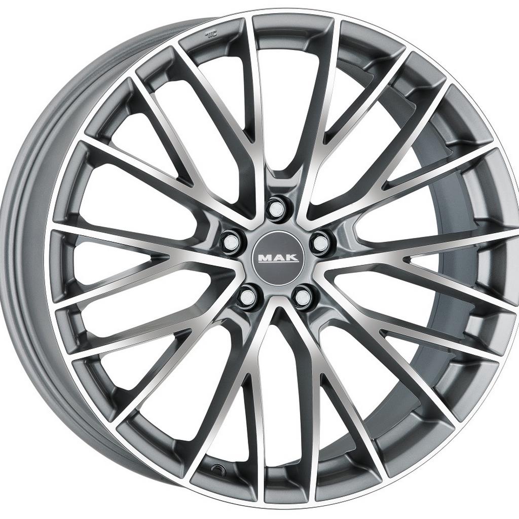 Литые диски MAK Speciale-D 9.5x19 5/112 ET20 d-66.45 Graphite Mirror Face (F9590LDHM20WSX)