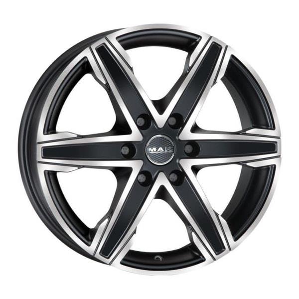 Литые диски MAK King 6 6.5x16 6/139.7 ET10 d-112 Ice Black (F65606GIB10VR1)