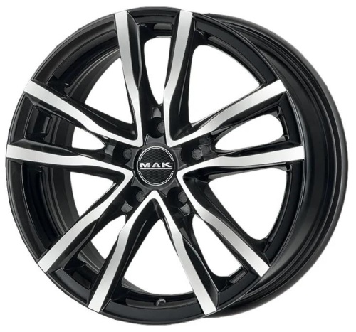Литые диски MAK Milano 7.0x17 5/114.3 ET48 d-76 Black Mirror (F7070MIBM48F3)