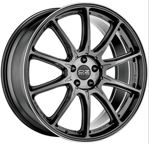 Литые диски OZ Hyper XT HLT 10.5x20 5/112 ET26 d-66.46 Star Graphite Diamond Lip (W01A70201D6)