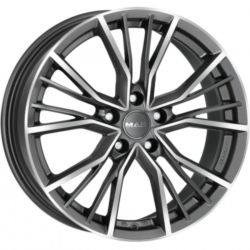 Литые диски MAK Union 9.0x20 5/112 ET38 d-66.45 Gun Met-Mirror Face (F9020UNQM38WS2X)