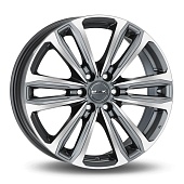 Литые диски MAK Safari 6 7.5x17 6/139.7 ET30 d-112 Gun Met-Mirror Face (F7570AF6QM30V3)