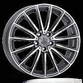 Литые диски MAK Komet 8.0x18 5/112 ET33 d-66.6 Gun Met-Mirror Face (F8080KMQM33WSX)